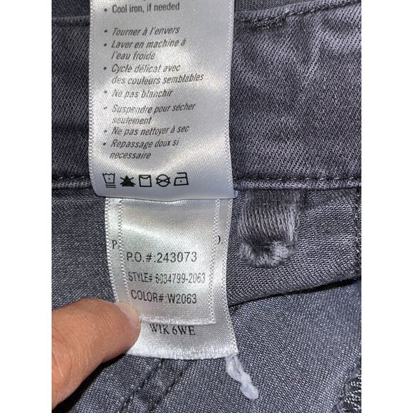 Paige Black ash High Rise Jogger Jeans Women's Size 32 - Picture 11 of 12